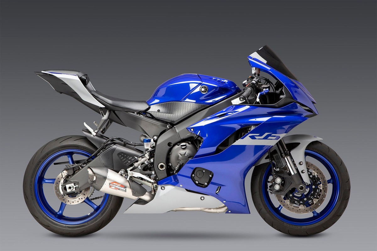 Yoshimura AT2 Stainless Full Exhaust for Yamaha YZF-R6V (13630AP521)