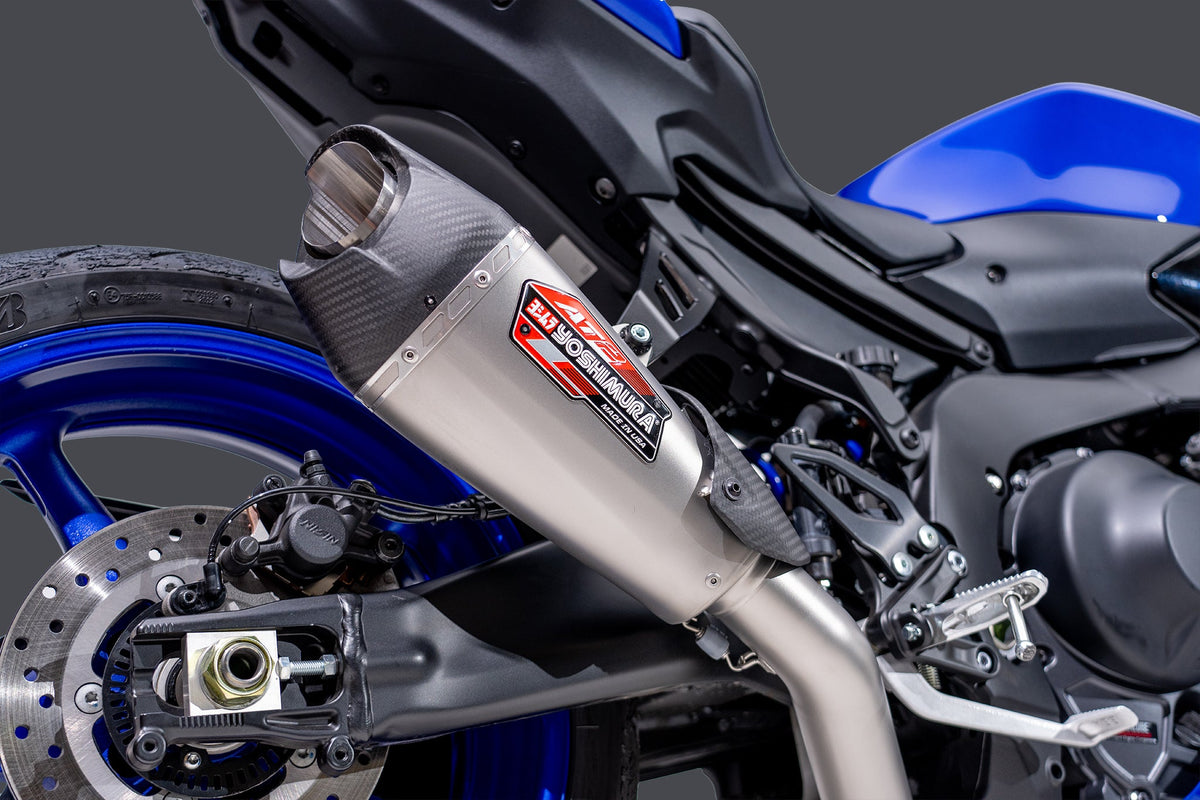 Yoshimura AT2 Stainless Full Exhaust for Yamaha YZF-R9 – product view (13900AP520)