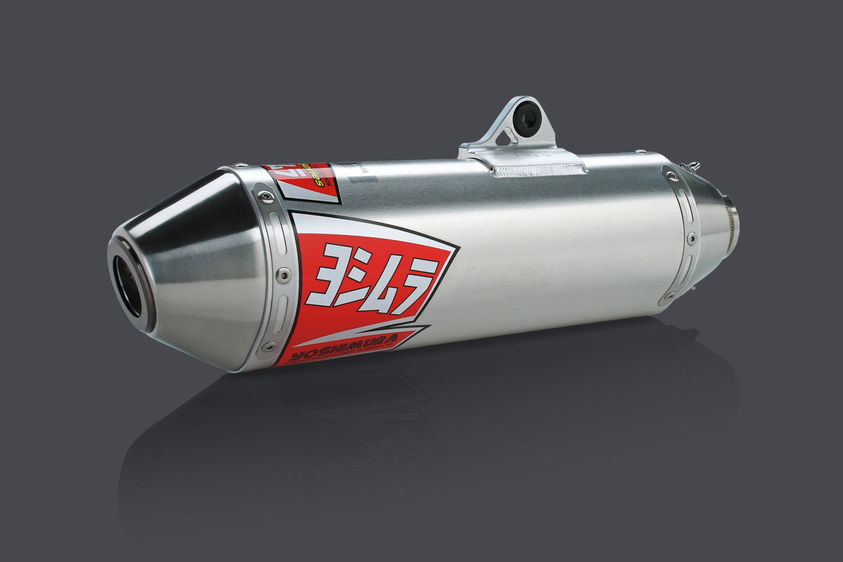 Yoshimura RS-2 Aluminum Slip-On Exhaust for Kawasaki KLX250S-SF/KLX300S-SM – lifestyle photo (14302BC350)