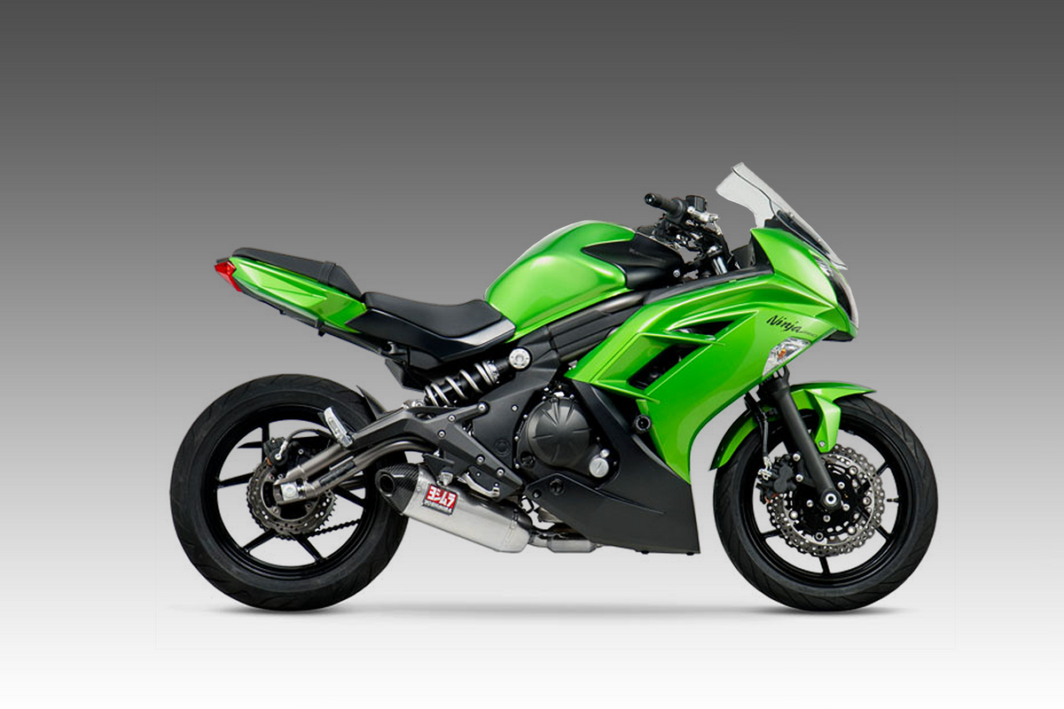 Yoshimura RS-4S Stainless Full Exhaust for Kawasaki Ninja-650 (146500D520)