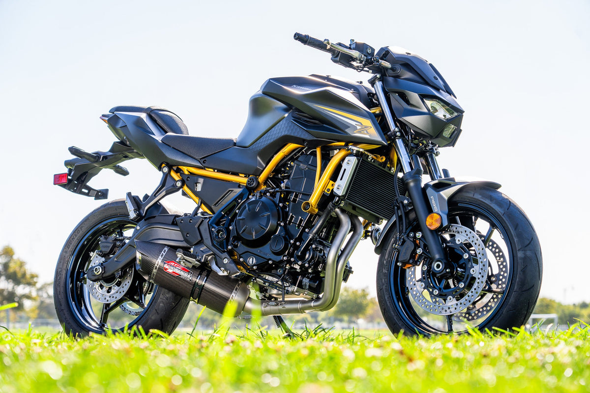 Yoshimura AT2 Carbon Full Exhaust for Kawasaki Ninja-650/Z650 (14651AM221)