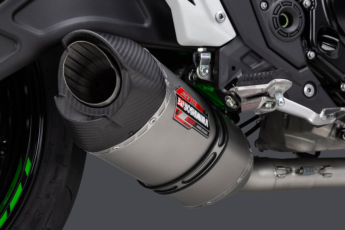 Yoshimura AT2 Stainless Full Exhaust for Kawasaki Ninja-650/Z650 – product view (14651AM521)