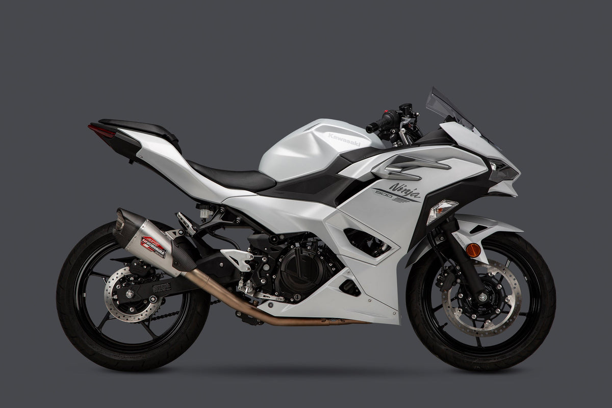 Yoshimura AT2 Stainless Full Exhaust for Kawasaki NINJA-500/Z500 (14730AP520)