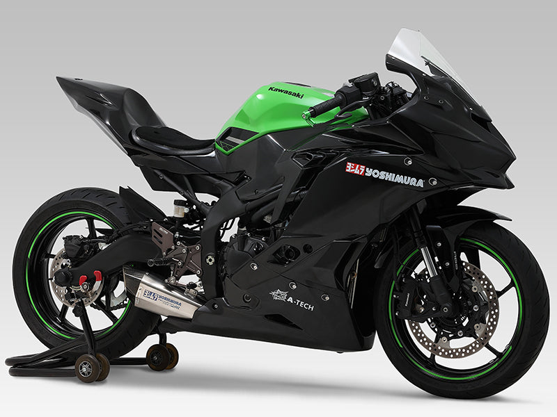 Yoshimura Titanium Full Exhaust for Kawasaki ZX-4R/RR (150-247-A28G0)