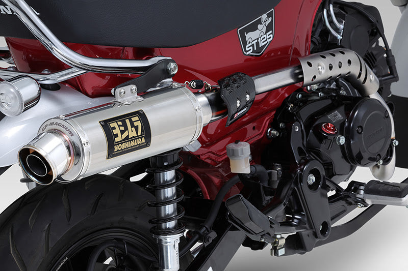 Yoshimura Stainless Full Exhaust for Honda Dax-125 – product view (180A-45H-5U30)