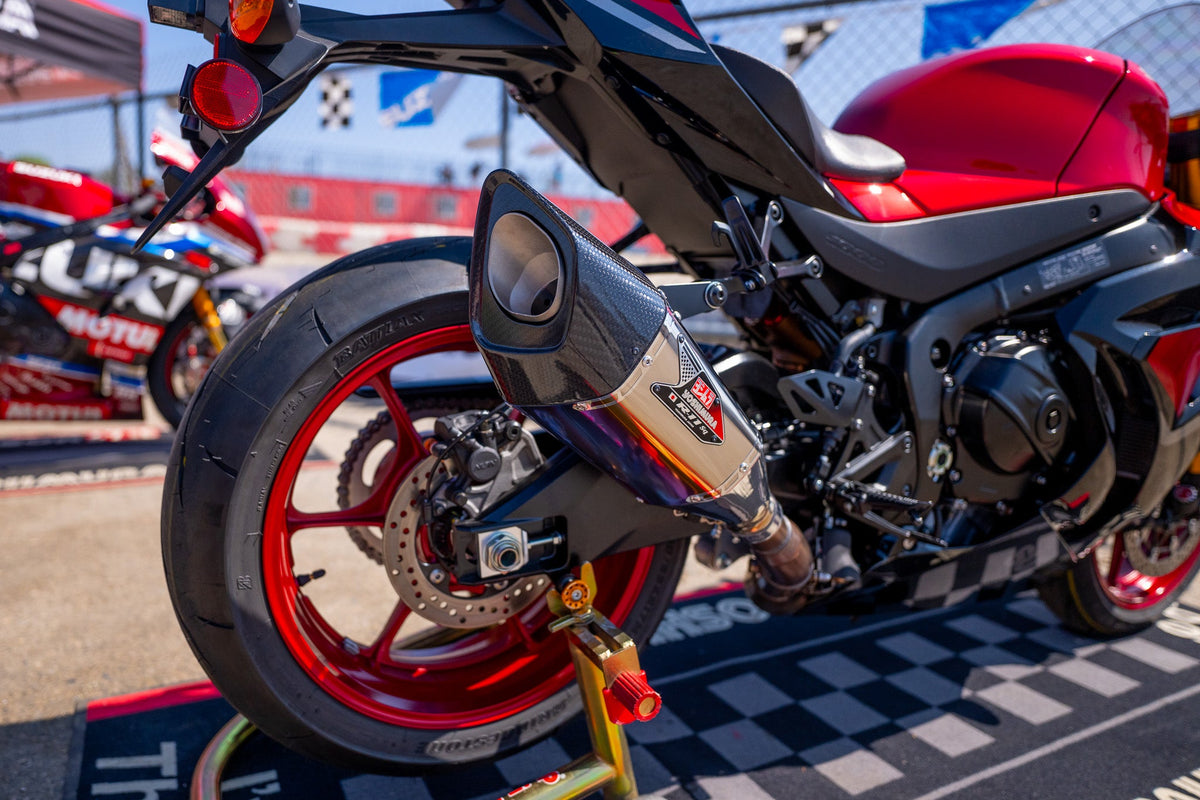 Yoshimura R-11SQ Titanium Slip-On Exhaust for Suzuki GSX-R1000 (1U0-50A-L16G0)