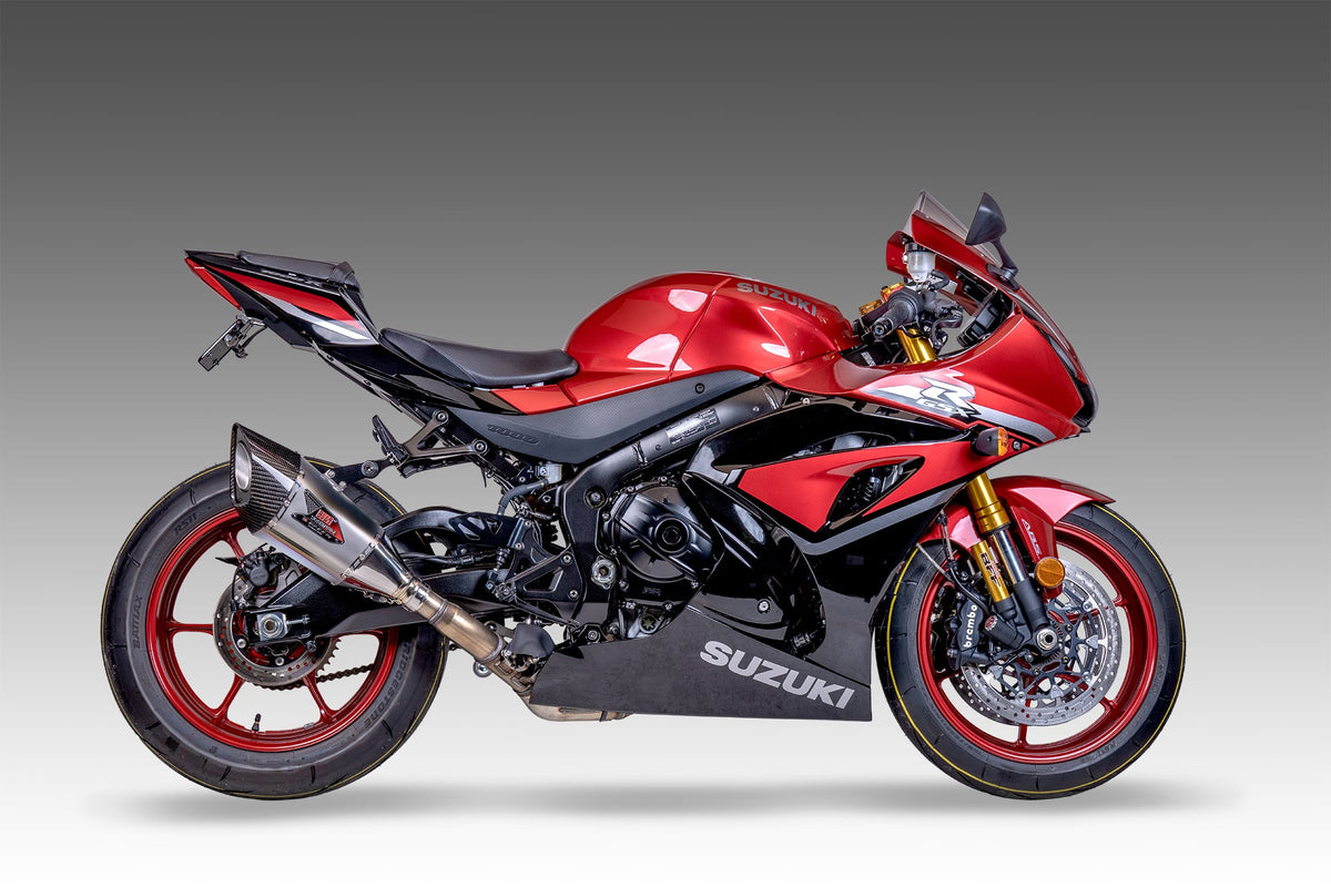 Yoshimura R-11SQ Titanium Slip-On Exhaust for Suzuki GSX-R1000 – product view (1U0-50A-L16G0)