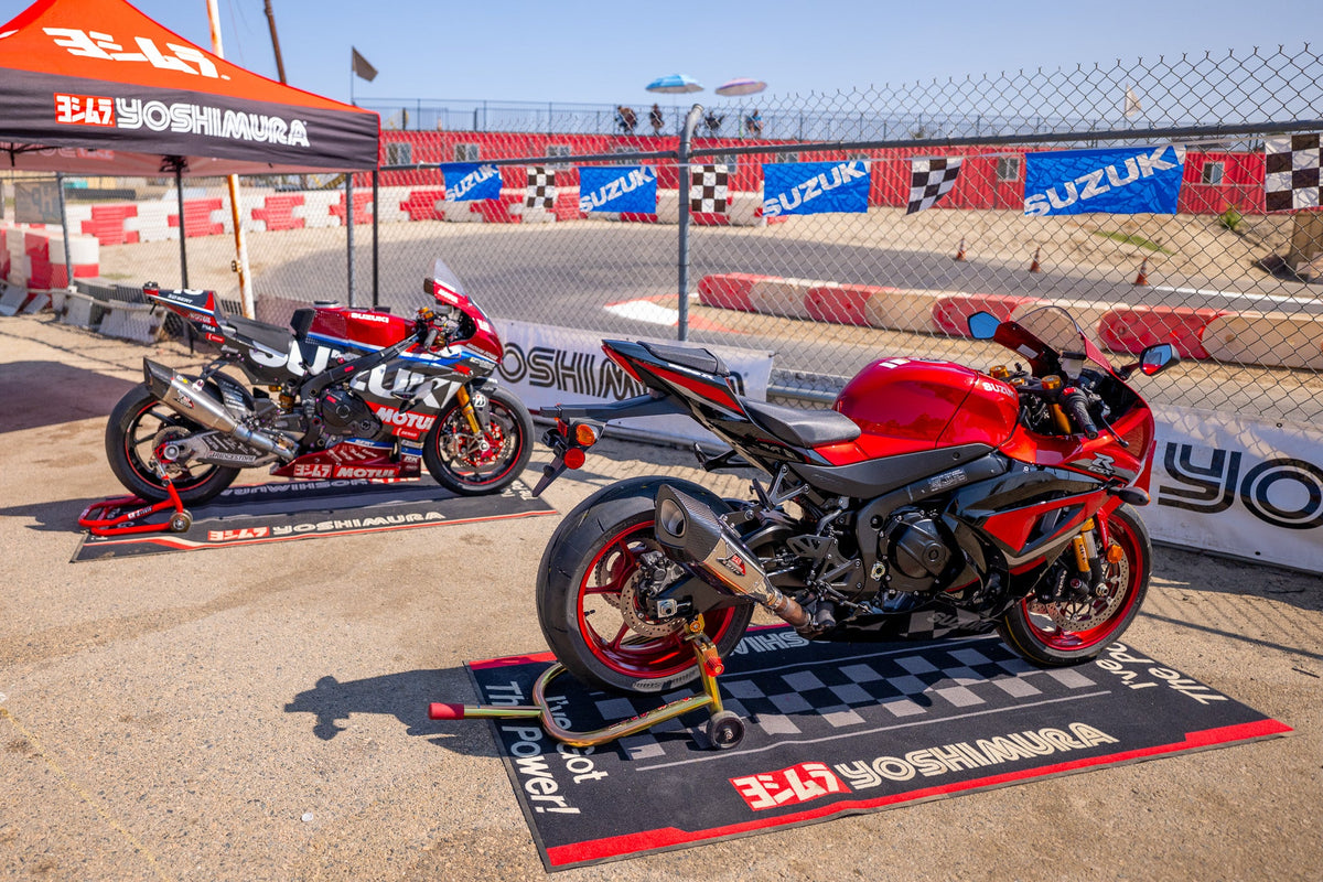 Yoshimura R-11SQ Titanium Slip-On Exhaust for Suzuki GSX-R1000 – lifestyle photo (1U0-50A-L16G0)