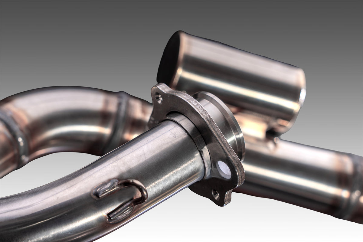 Yoshimura RS-12 Stainless Full Exhaust for Kawasaki KX250F/X – lifestyle photo (242950S521)
