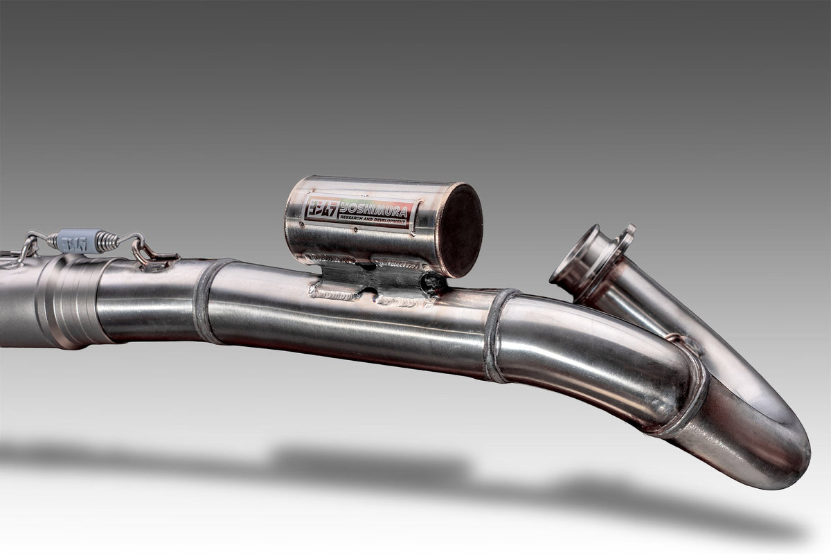 Yoshimura RS-12 Stainless Full Exhaust for Kawasaki KX250F/X – lifestyle photo (242950S521)
