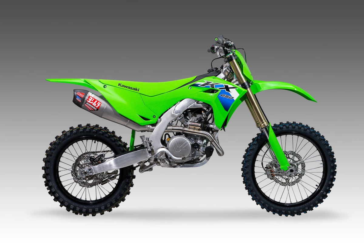 Yoshimura RS-12 Stainless Full Exhaust for Kawasaki KX450F/X (244730S521)