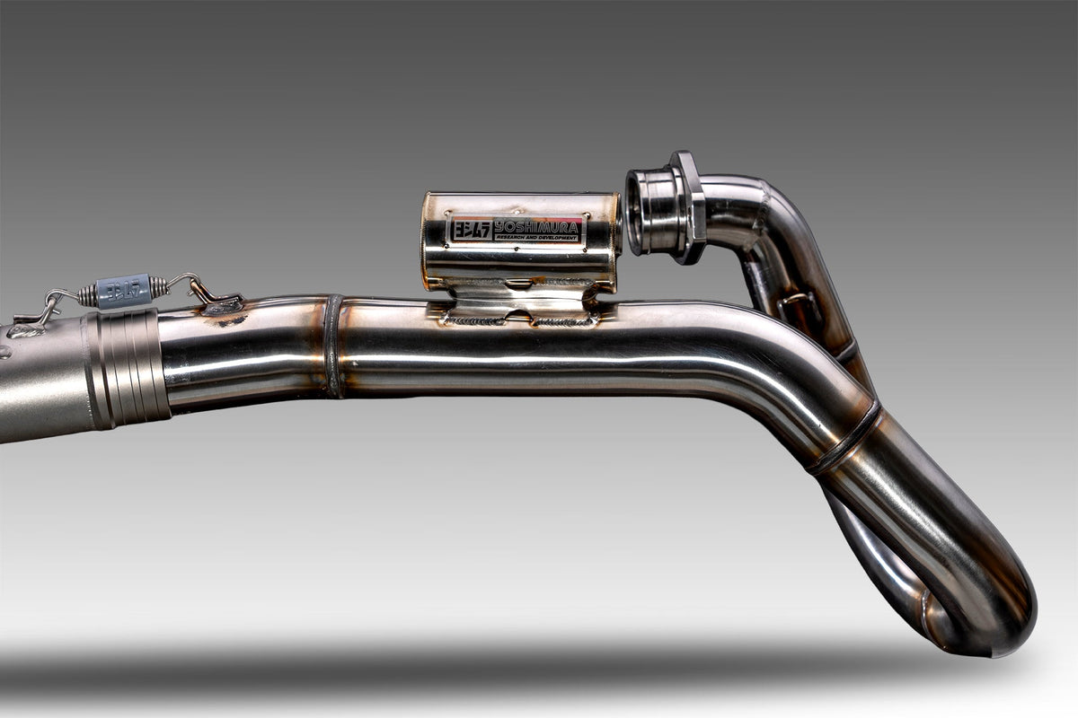 Yoshimura RS-12 Stainless Full Exhaust for Kawasaki KX450F/X – product view (244730S521)