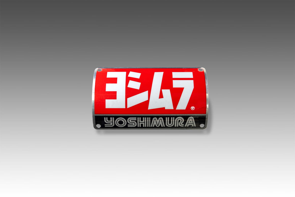 Yoshimura MUFFLER NAME BADGE FOR MINI BIKE MUFFLER (AC107W-MINI)
