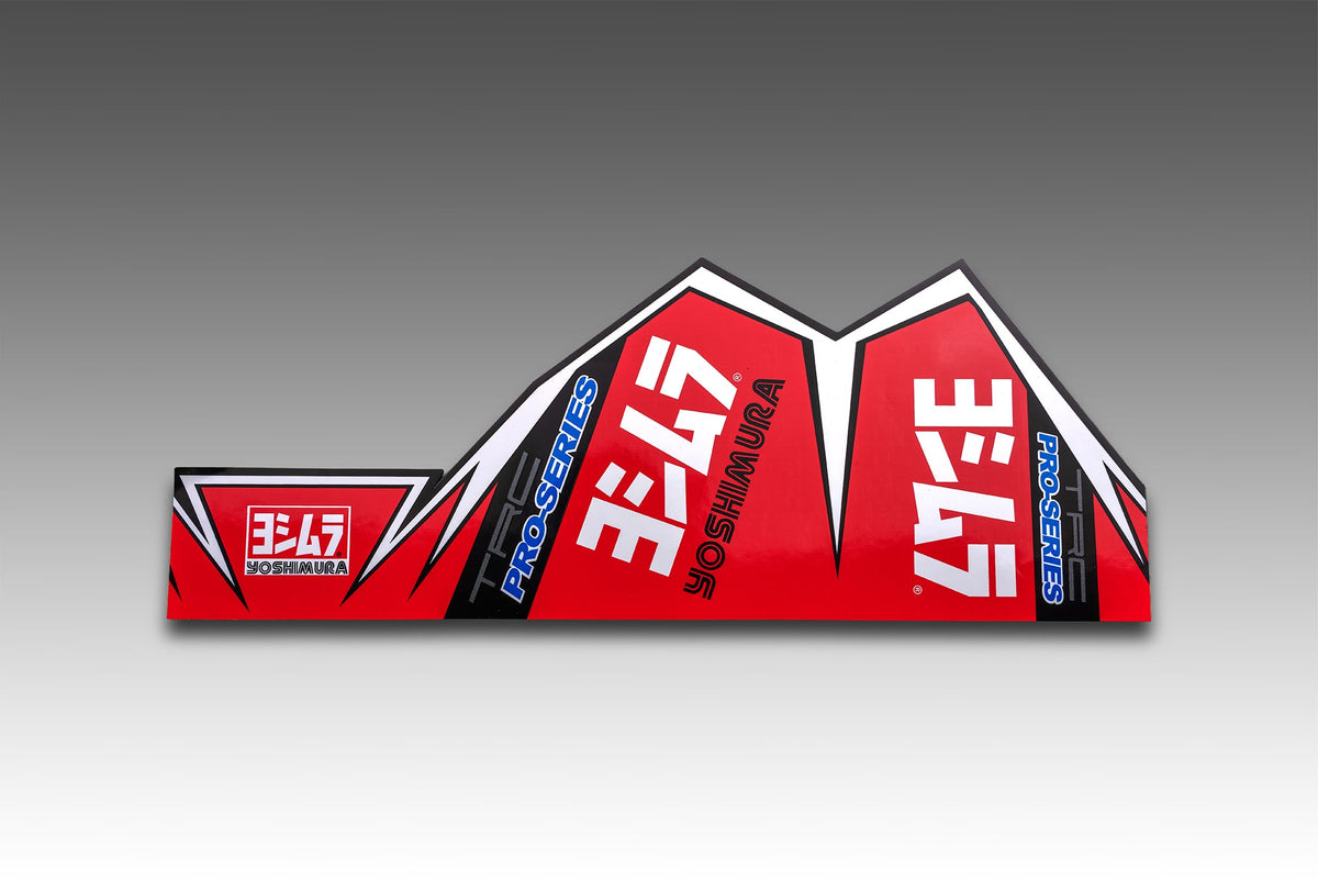 Yoshimura TRC PRO-SERIES MUFFLER DECAL (AC800TRC)
