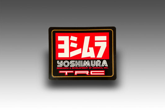 Yoshimura TRC ATV MUFFLER DECAL (BLOCK) (AC900TRC)