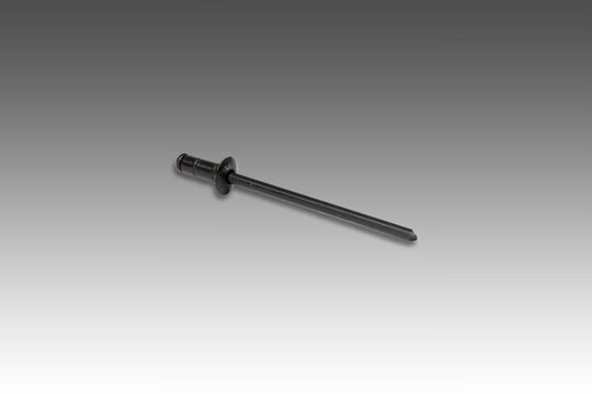 Yoshimura Aluminum Black Rivet For Muffler Name Badge 1/8 in. (sold each) (N-RIVETMG-BLK)
