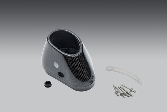Yoshimura R55 REPLACEMENT FLARED END CAP KIT (R55-CFR-BK)