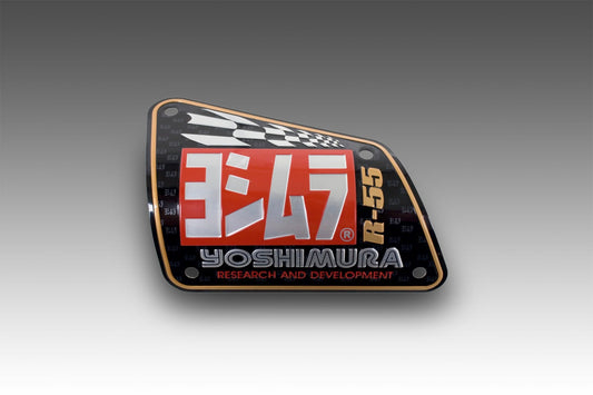 Yoshimura MUFFLER NAME BADGE R55 (R55-NB001)