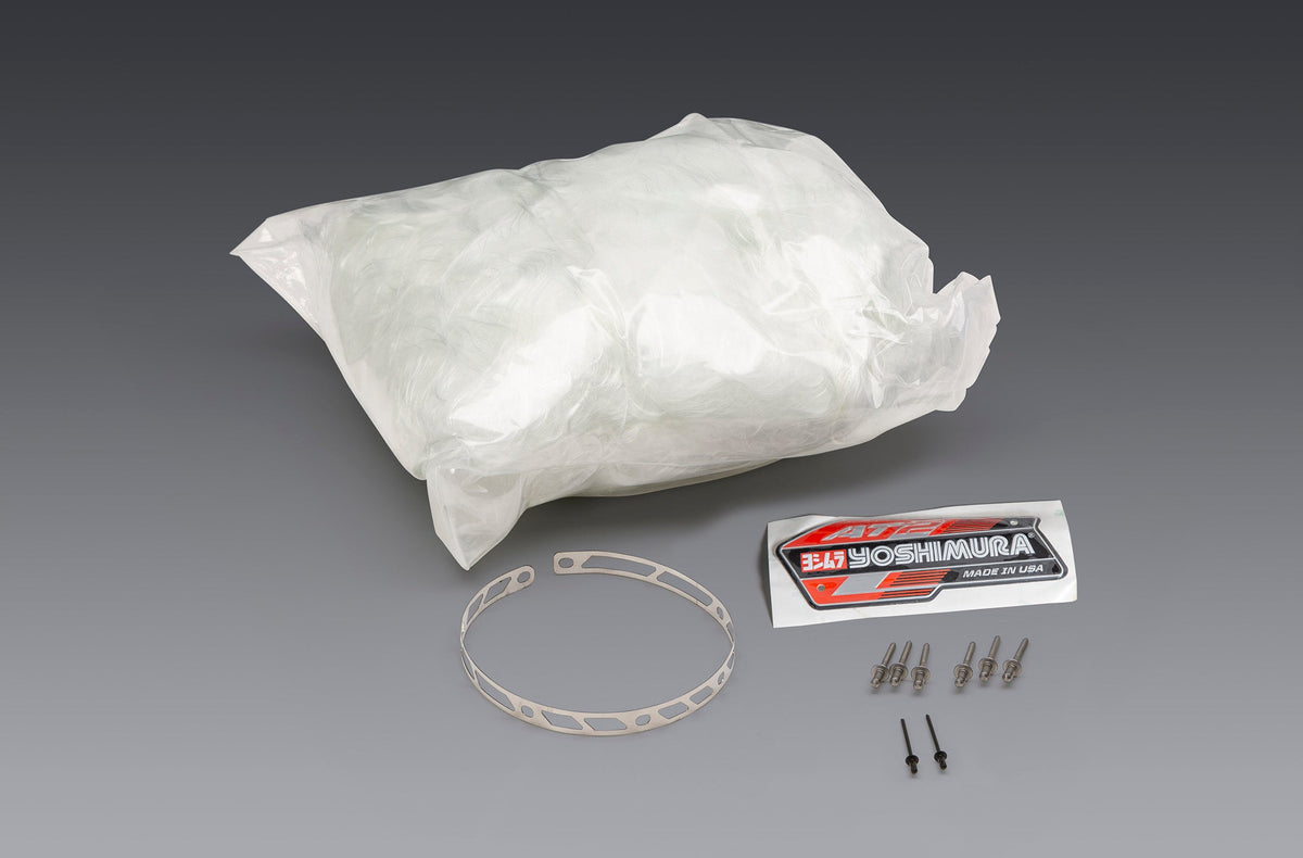 Yoshimura AT2 Straight Premium Muffler Repack Kit (REPACK-AT2S-ADV)