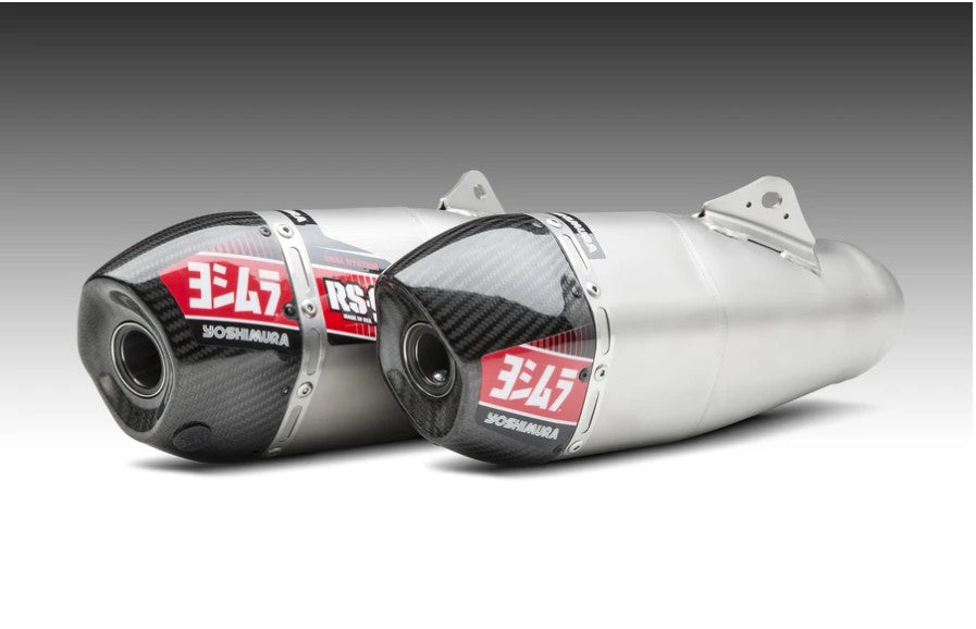 Yoshimura RS-9T Dual Premium Muffler Repack Kit 550g – lifestyle photo (REPACK-RS9T-P13)