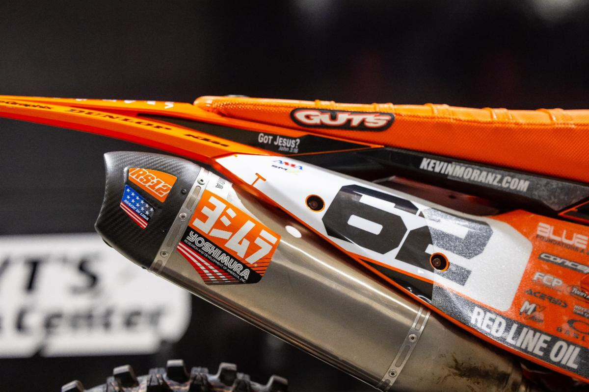 Yoshimura RS-12 OE Branded Four Piece Decal Kit – lifestyle photo (RS12-NB012)