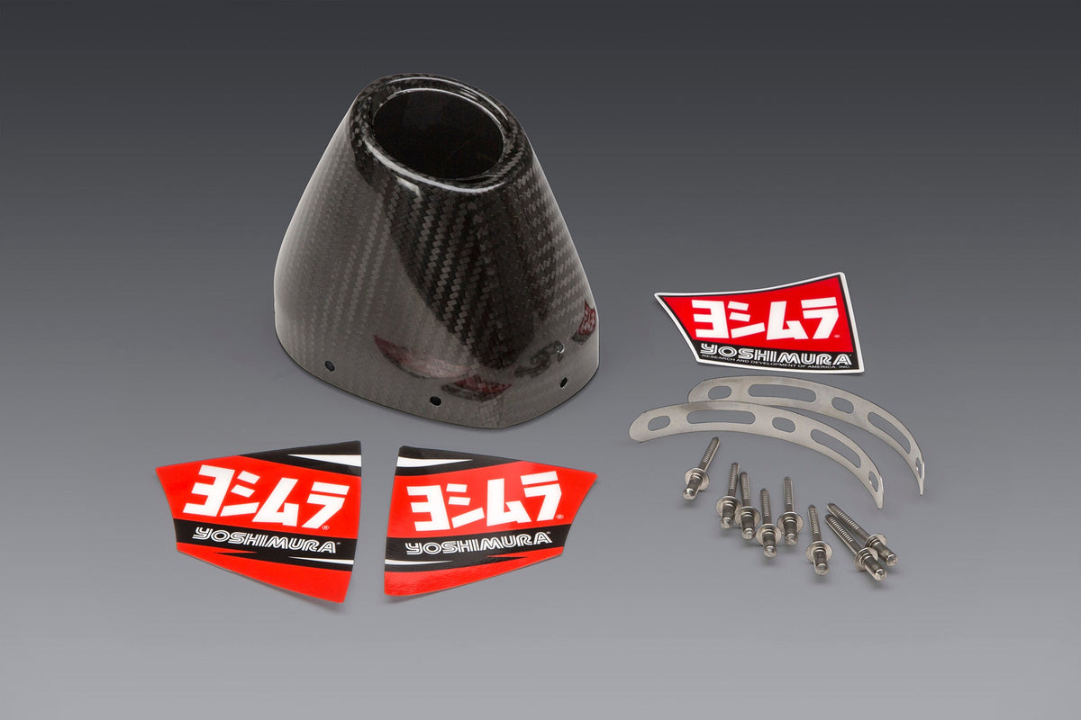 Yoshimura RS-4 REPLACEMENT END CAP KIT (RS4-CFC-K-1)