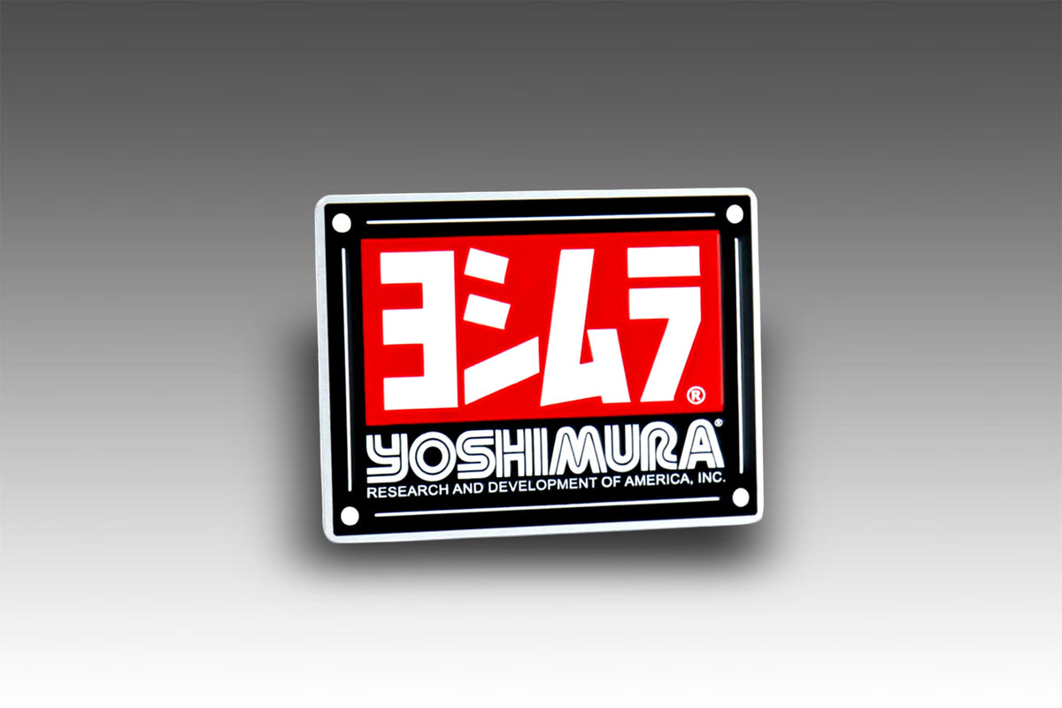 Yoshimura MUFFLER NAME BADGE RS4/RS4D (RS4-NB001)