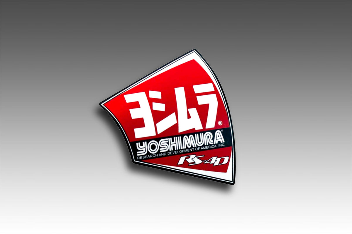 Yoshimura MUFFLER DECAL FOR END CAP RS4D (RS4D-NB002)