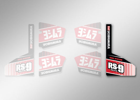 Yoshimura RS9 V2 CANISTER DECAL, RIGHT-HAND (RS9-NB007R)