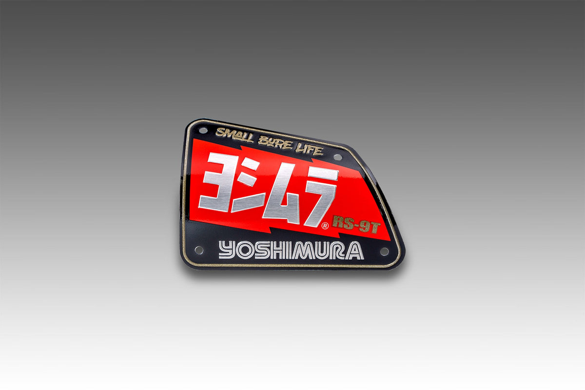 Yoshimura RS9T NAMEBADGE, FORMED (RS9T-NB001)