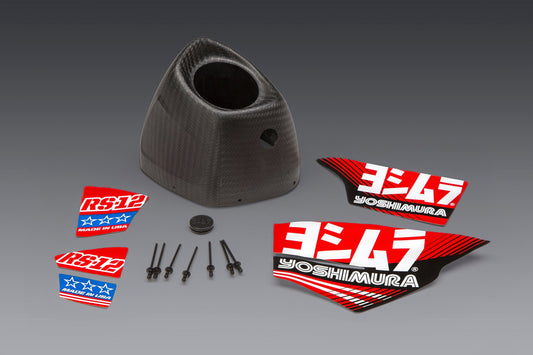 Yoshimura RS-12 REPLACEMENT END CAP KIT (YM1-CFR-K-1)