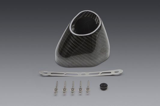 Yoshimura R-77 REPLACEMENT END CAP KIT SLASH-CUT RIGHT SIDE (YM7-CFR-K)