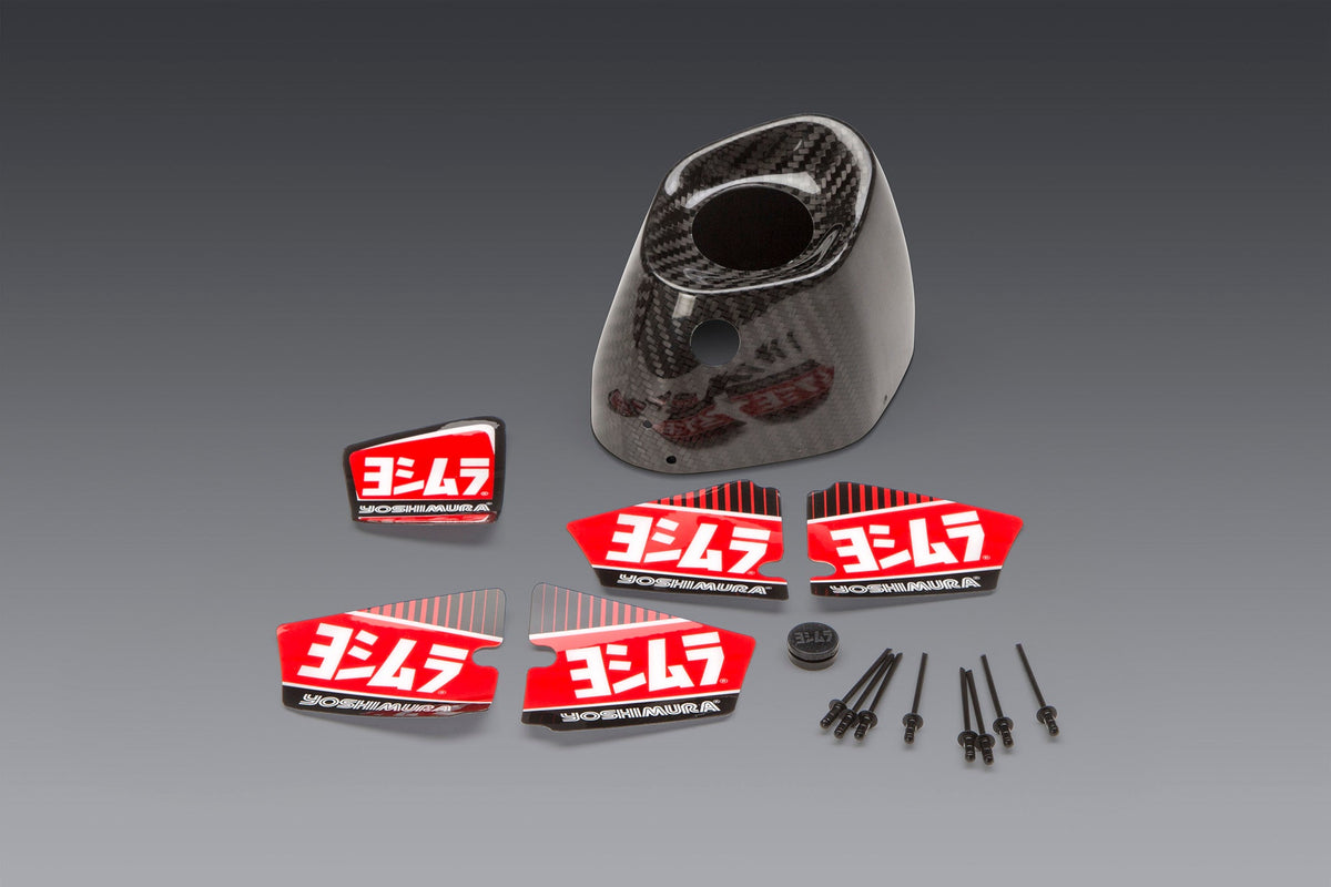 Yoshimura RS-9 / RS-9T REPLACEMENT END CAP KIT LEFT SIDE (YM9-CFC-L-1-K-1)